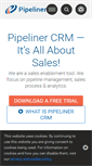 Mobile Screenshot of pipelinersales.com
